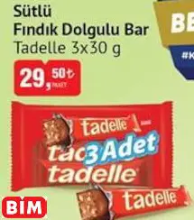 TADELLE SÜTLÜ FINDIK DOLGULU BAR